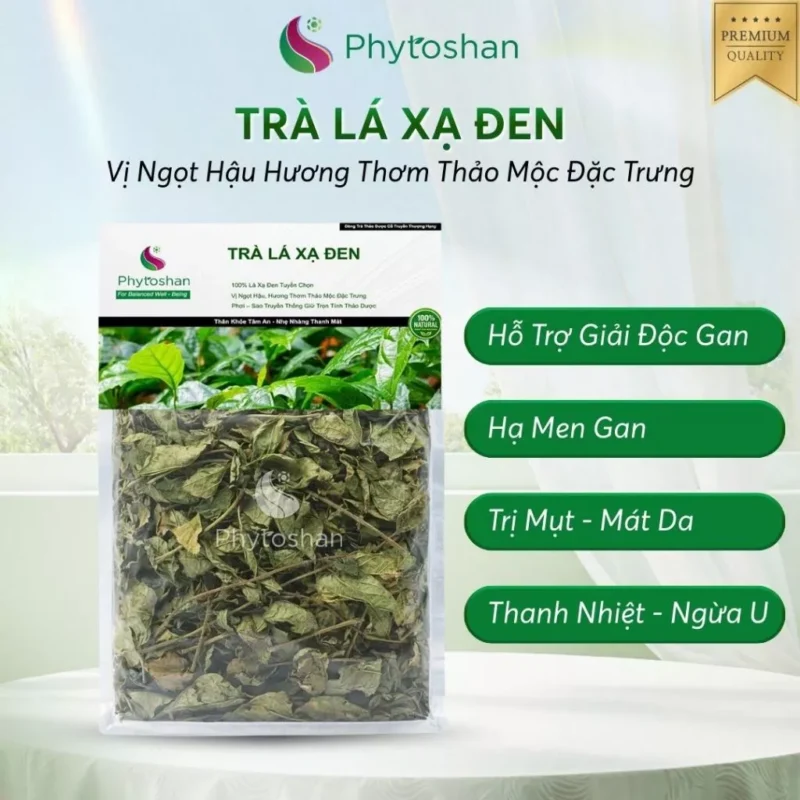 Xạ Đen Khô Hòa Bình Loại 1 Trà Thảo Mộc Thanh Nhiệt Phytoshan XDH01